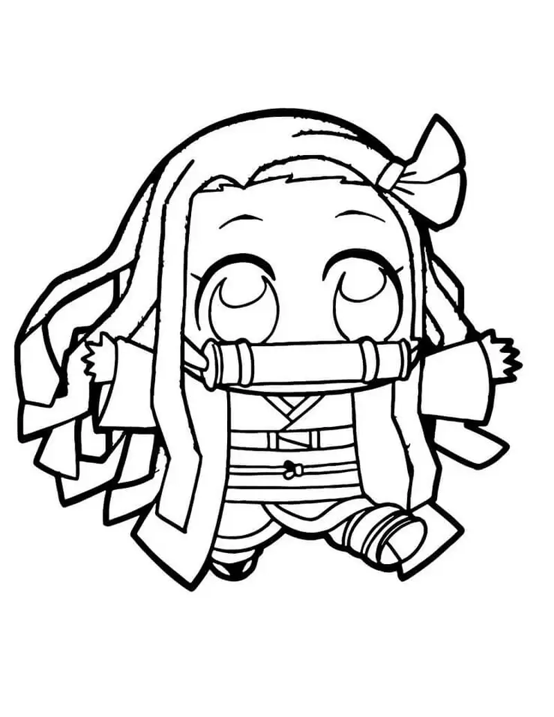 Khám phá búp bê búp bê tranh tô màu chibi cute siêu đáng yêu