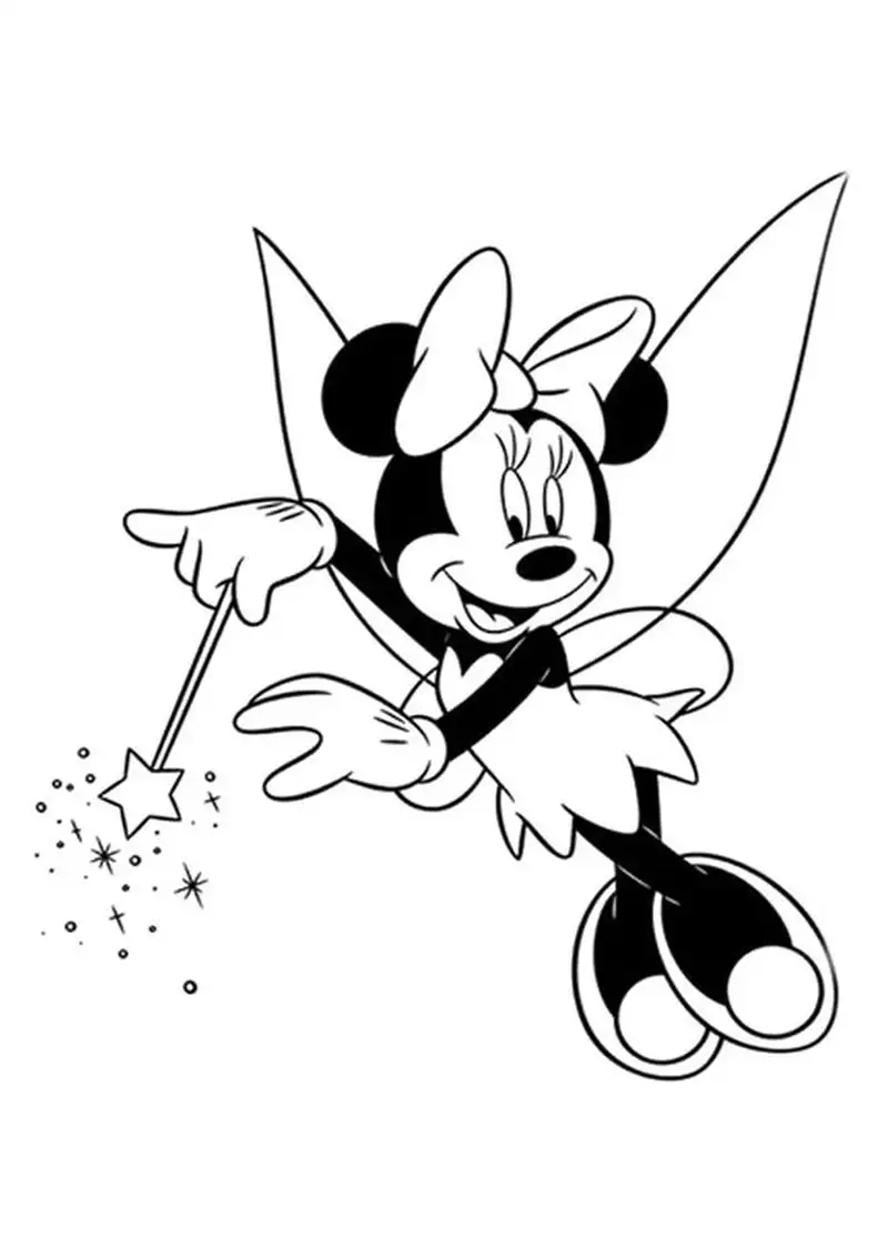 Tranh tô màu chuột mickey là như thế nào