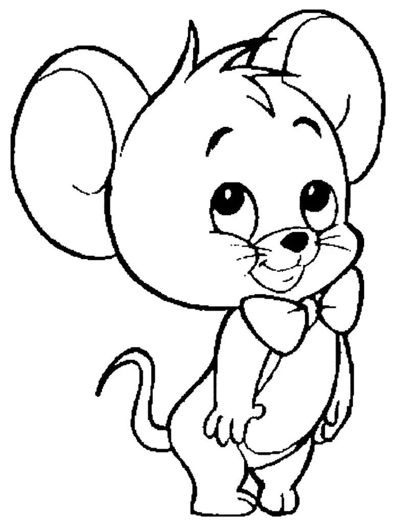Cùng bé tô đẹp chuột Mickey tô màu sống động
