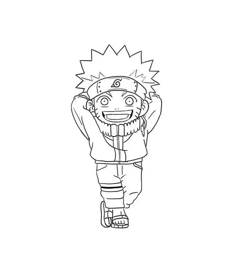 Vui tô màu cùng tranh tô màu naruto lục đạo độc đáo