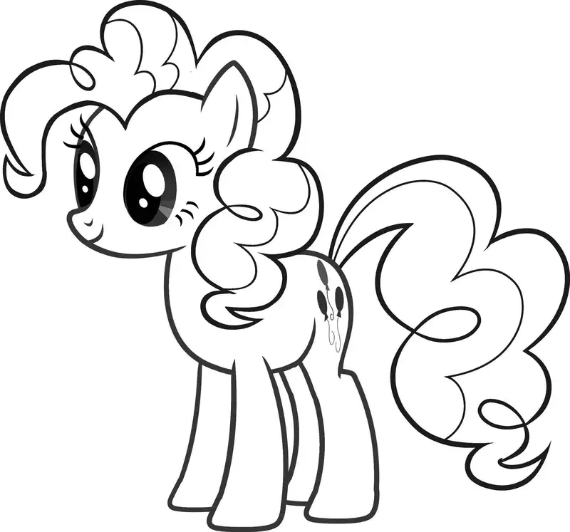 Tranh tô màu Pony là như thế nào