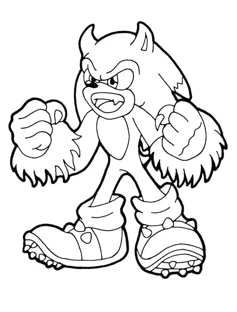 Khám phá tô màu sonic cùng hình ảnh ngộ nghĩnh thú vị