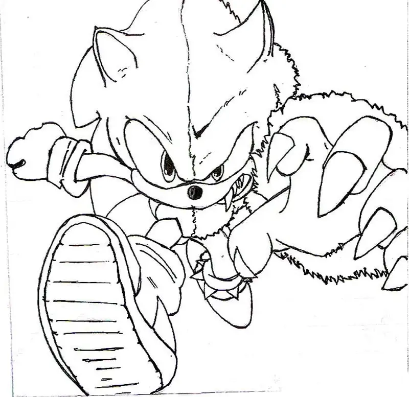Bé sáng tạo với sonic tô màu dễ thương và sinh động