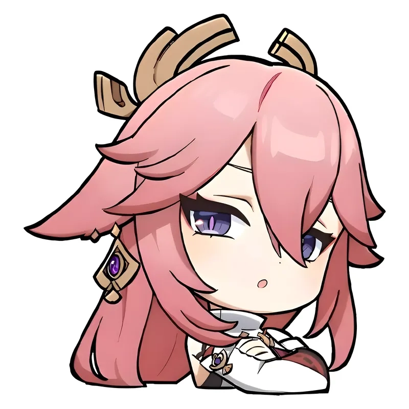 Bộ sưu tập miko chibi dễ thương dành cho fan Genshin