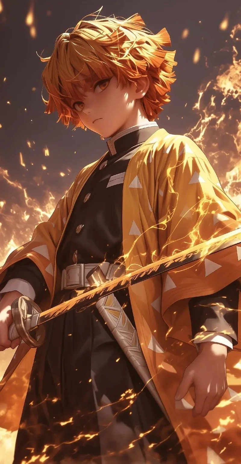 Khám phá chiến đấu mạnh mẽ zenitsu anime