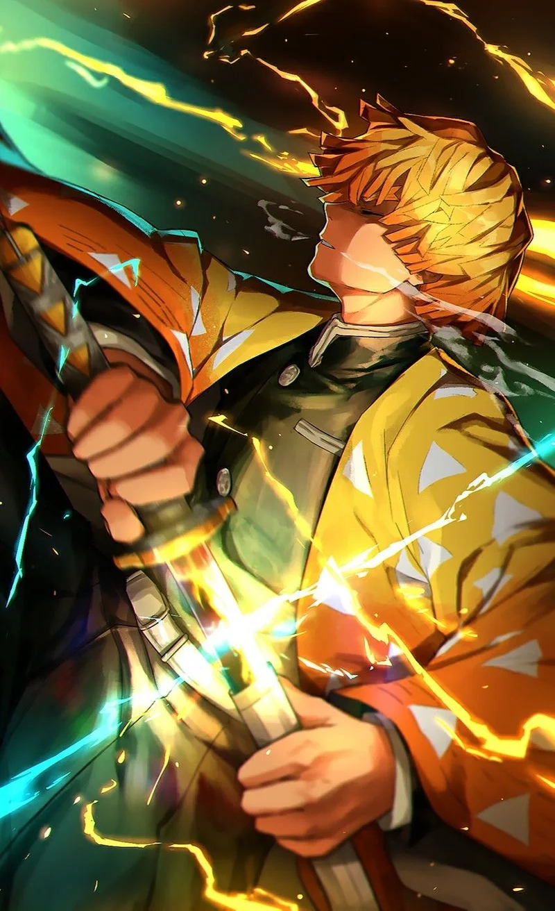Ngắm bộ fan art độc đáo ảnh anime zenitsu