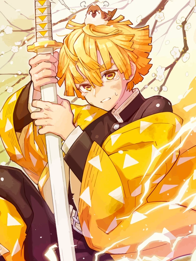 Ngắm bộ sưu tập fan art zenitsu agatsuma