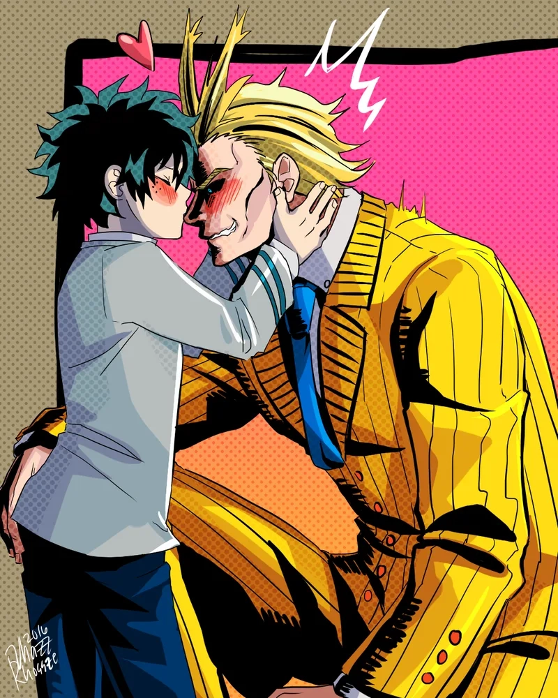 Khi all might x deku hợp sức mọi thử thách