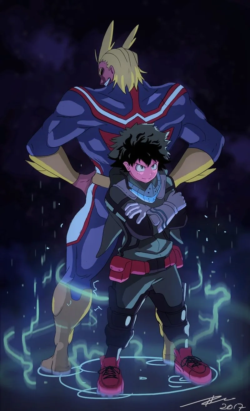 Đồng đội hoàn hảo của deku x all might