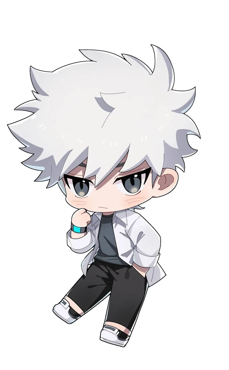 Gây ấn tượng mạnh với ảnh chibi boy lạnh lùng cực ngầu