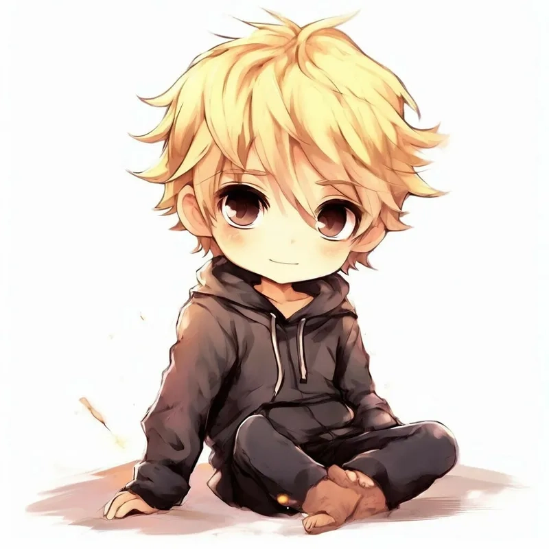 Tải ngay ảnh chibi boy ngầu cute cực đẹp cho điện thoại