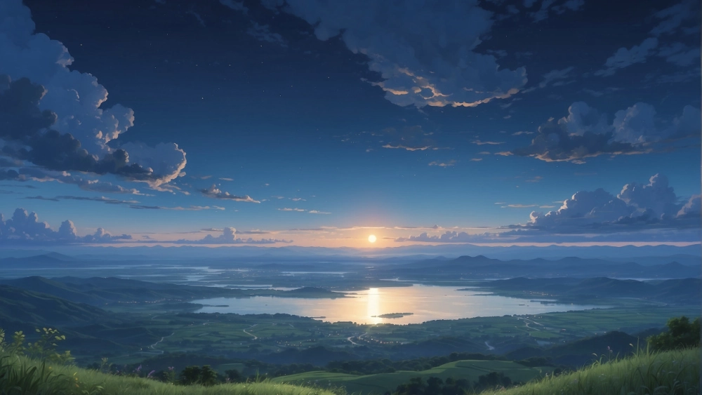 Thả hồn vào thiên nhiên qua ảnh phong cảnh anime đẹp