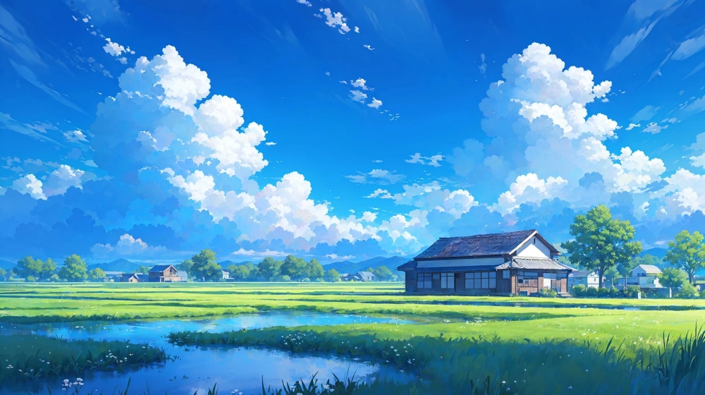 Trải nghiệm sắc nét với ảnh phong cảnh anime 4k sống động