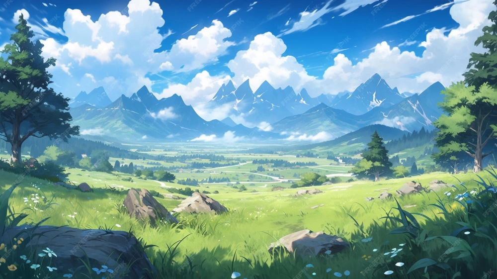Cảm nhận tâm trạng dịu nhẹ qua ảnh phong cảnh anime buồn