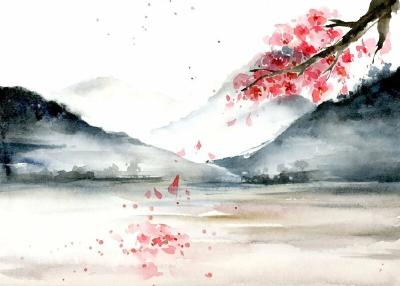Thưởng thức ảnh phong cảnh cổ trang anime đẹp tuyệt vời