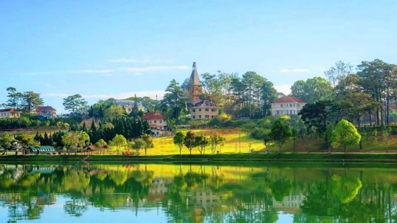 Tải ngay hình nền phong cảnh đà lạt sống động tuyệt đẹp