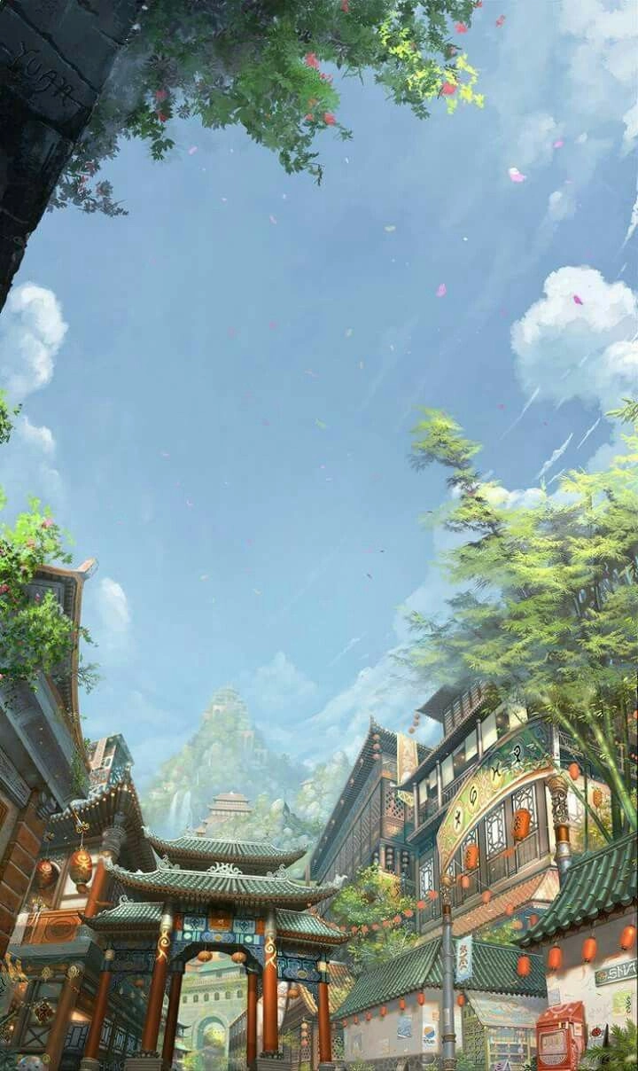 Khám phá ảnh anime phong cảnh sống động và đầy cảm xúc