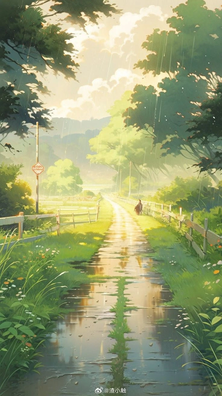 Khám phá ảnh phong cảnh anime sống động và đầy màu sắc