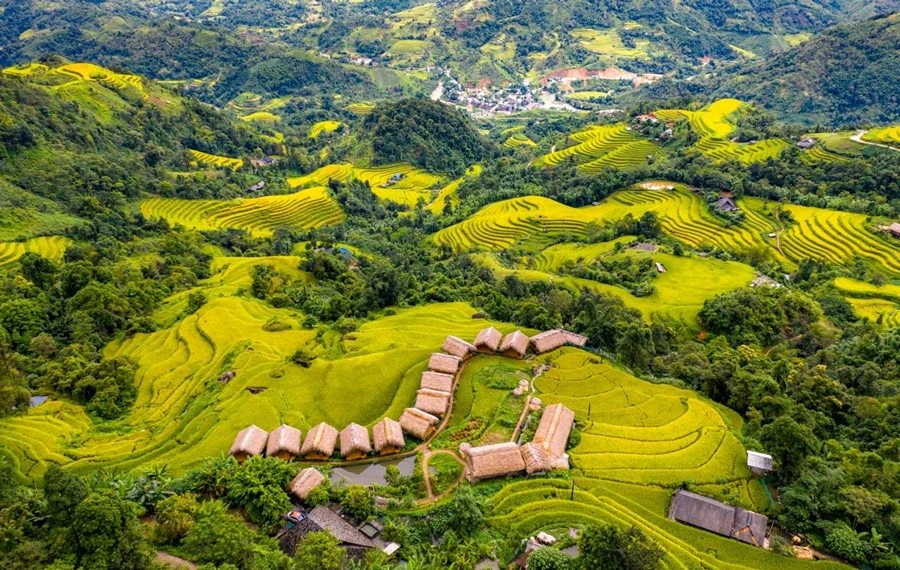 Ngắm tranh phong cảnh hà giang sáng tạo và sống động