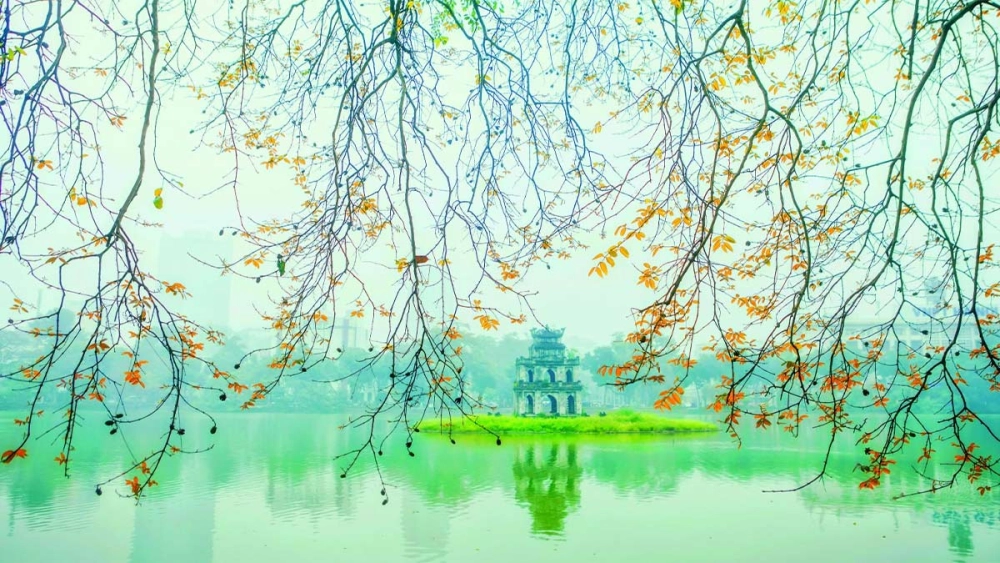 Thưởng thức ảnh hồ gươm đẹp nhất đầy sống động