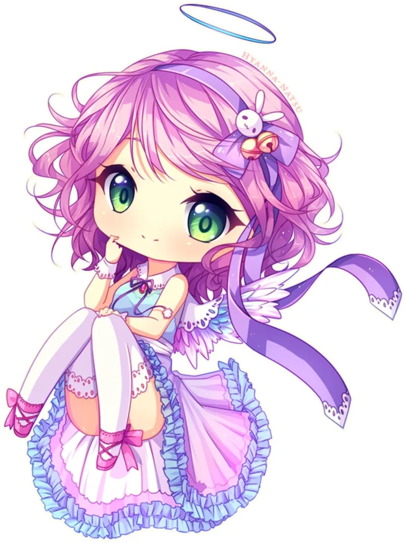 Bộ sưu tập anime nữ cute chibi siêu đáng yêu ai cũng mê
