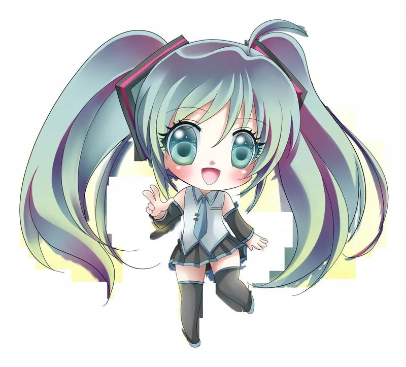 Cực phẩm anime nữ cute đáng yêu chibi làm tan chảy tim
