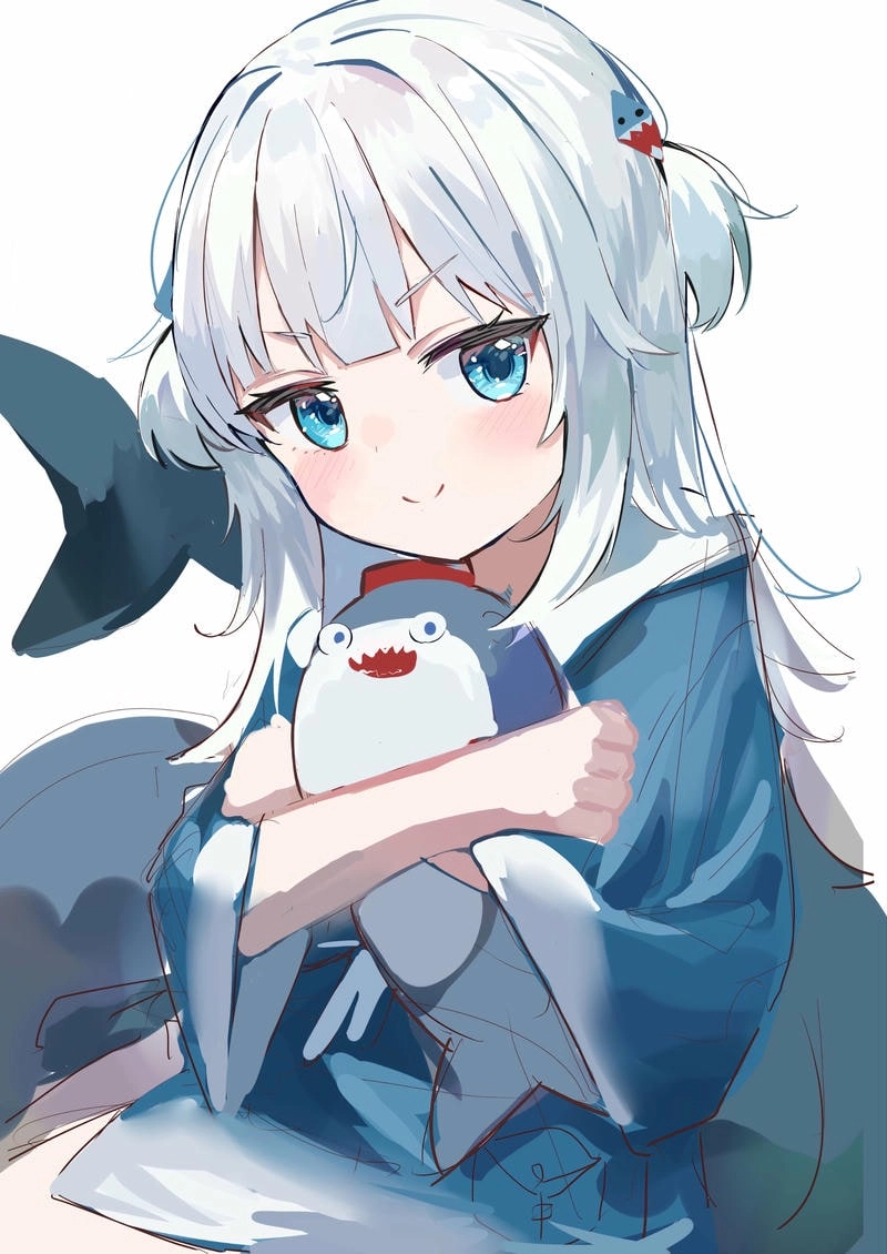 Khám phá avatar cá mập đen cute vừa bí ẩn vừa đáng yêu cho hồ sơ