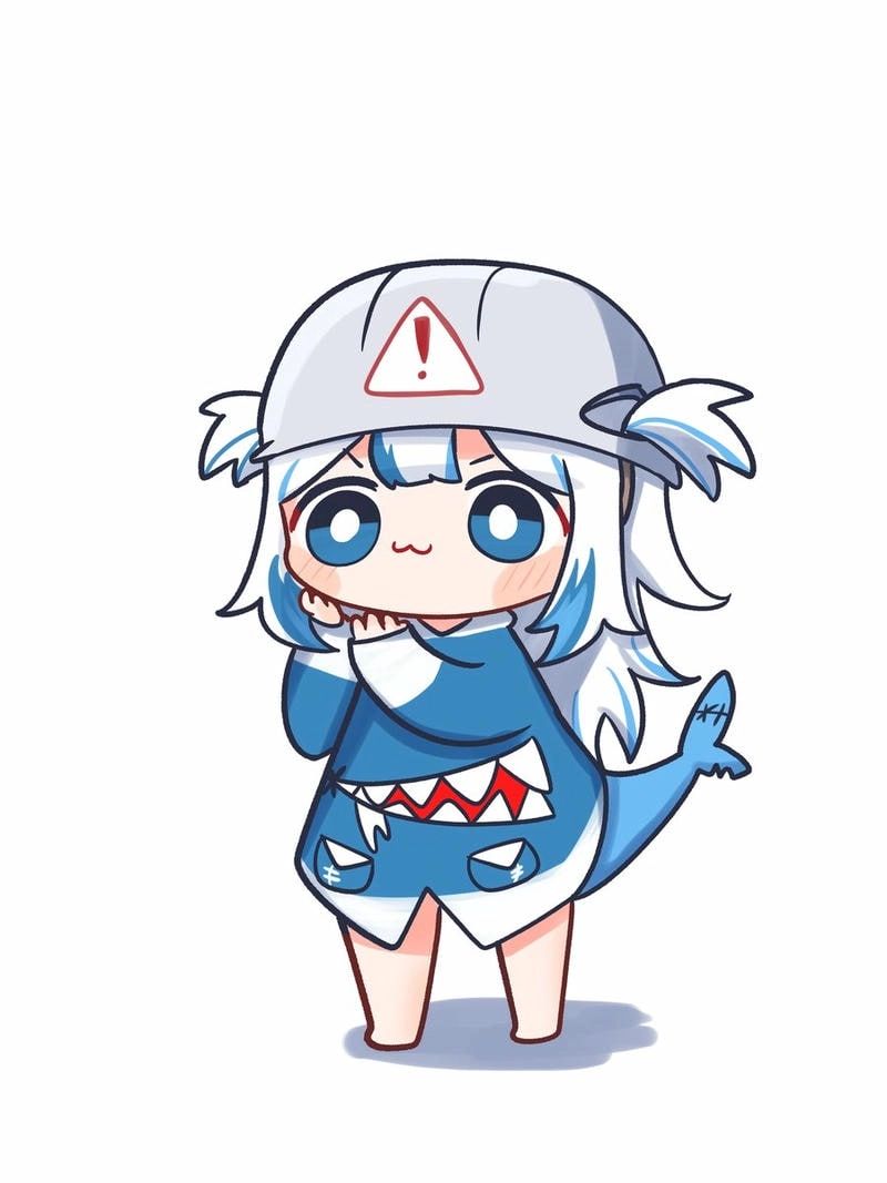 Hình ảnh avatar cá mập cute gây sốt cộng đồng mạng