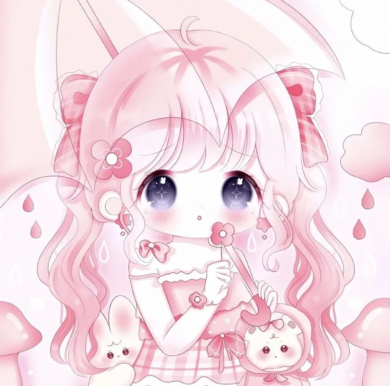 Hóa thân thành nhân vật anime với avatar cute anime chibi độc lạ