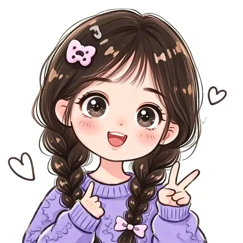 Tạo ấn tượng độc đáo bằng avatar ảnh chibi cute chuẩn anime