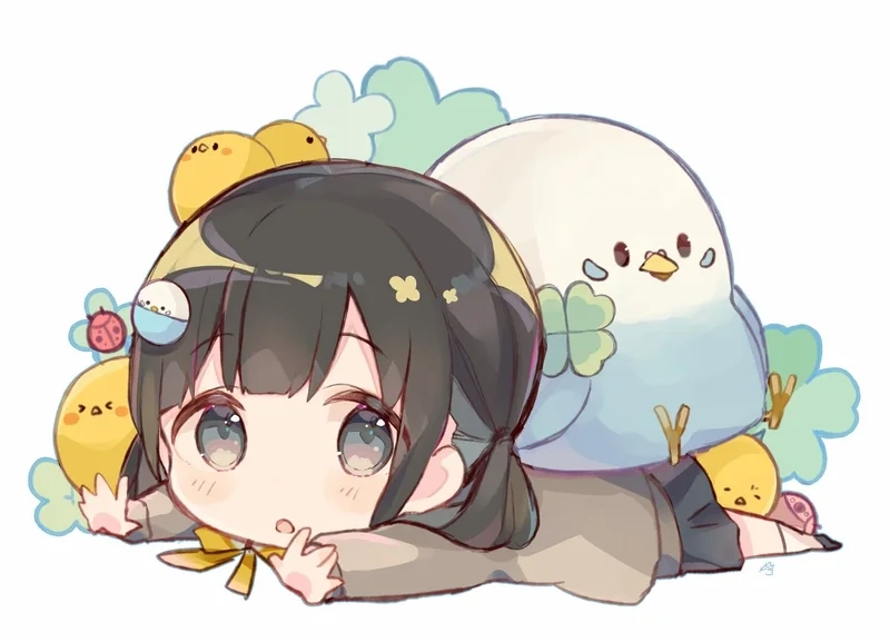 Sở hữu ngay avatar chibi girl cute làm nổi bật phong cách riêng