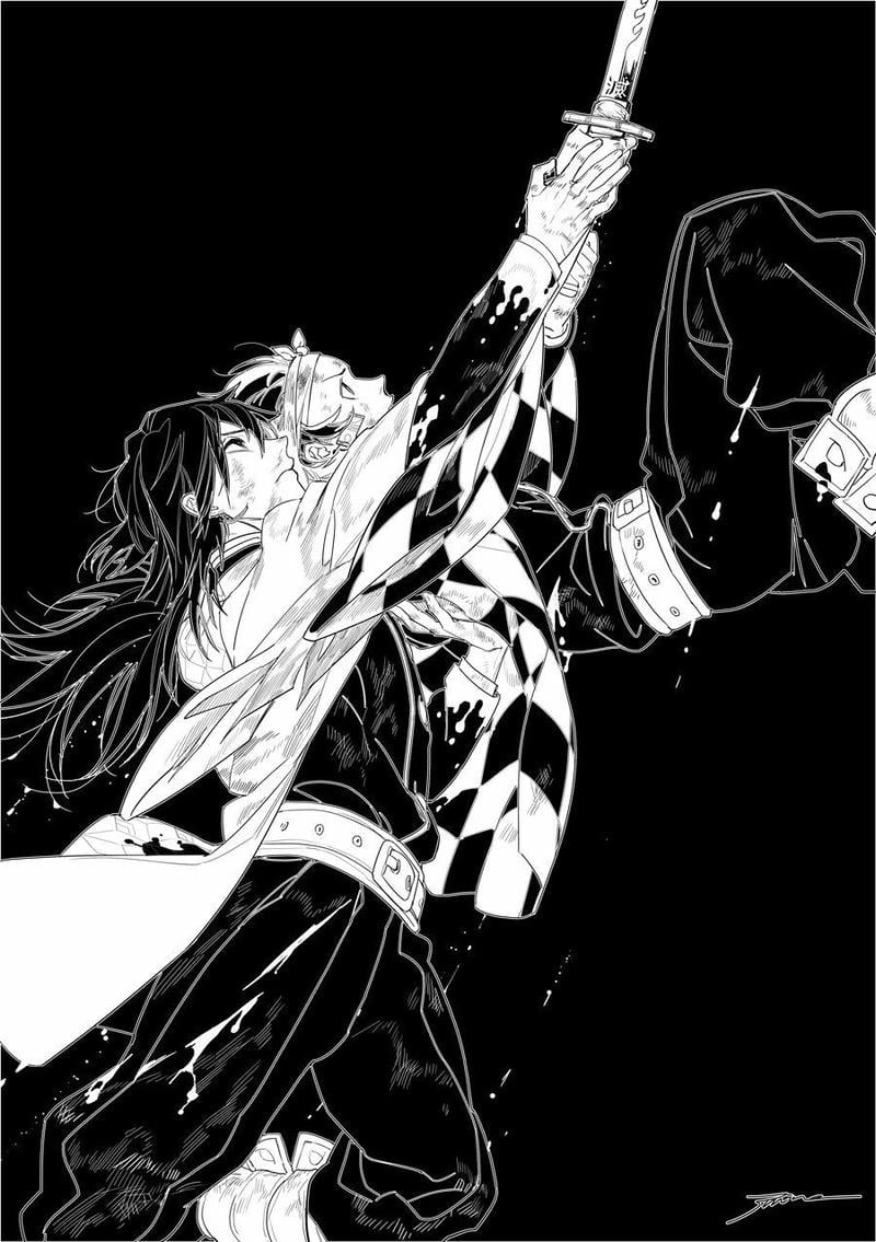 Chọn ngay avatar anime nam trắng đen cực ngầu