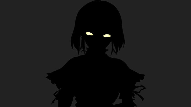 Tạo cá tính riêng với avatar trắng đen anime nữ