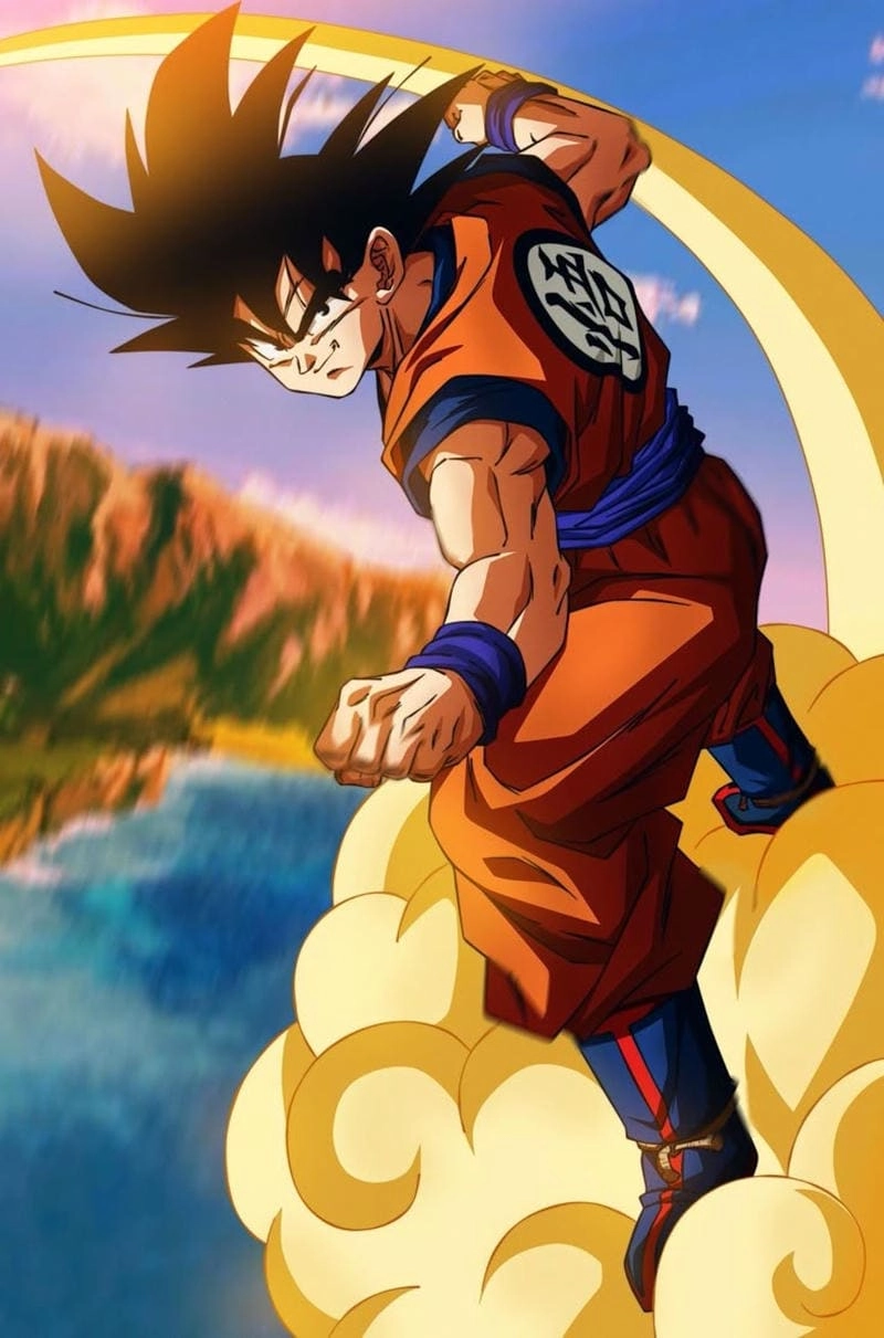 Thể hiện thần thái chiến binh với avatar Son Goku