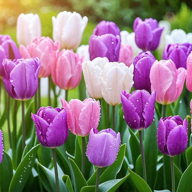 Avatar hoa tulip đẹp mắt