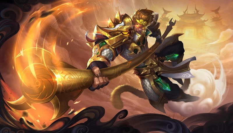 Thể hiện phong cách bá đạo với avatar tôn ngộ không hài vui nhộn sôi động