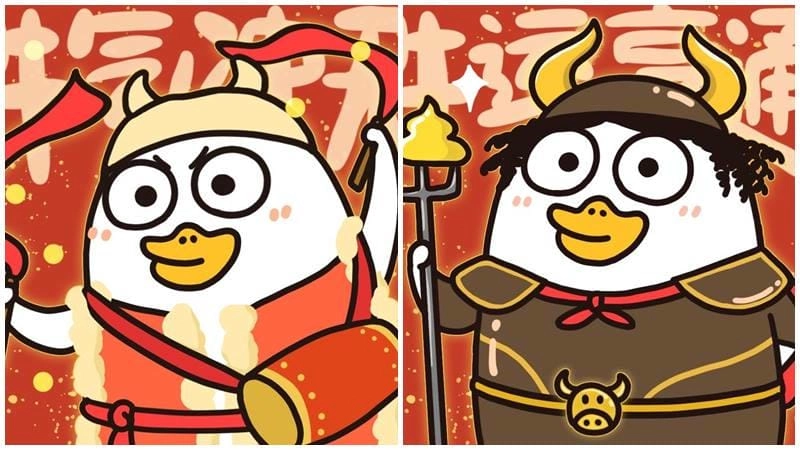 Ngắm nhìn vẻ đẹp avatar tết meme ngộ nghĩnh