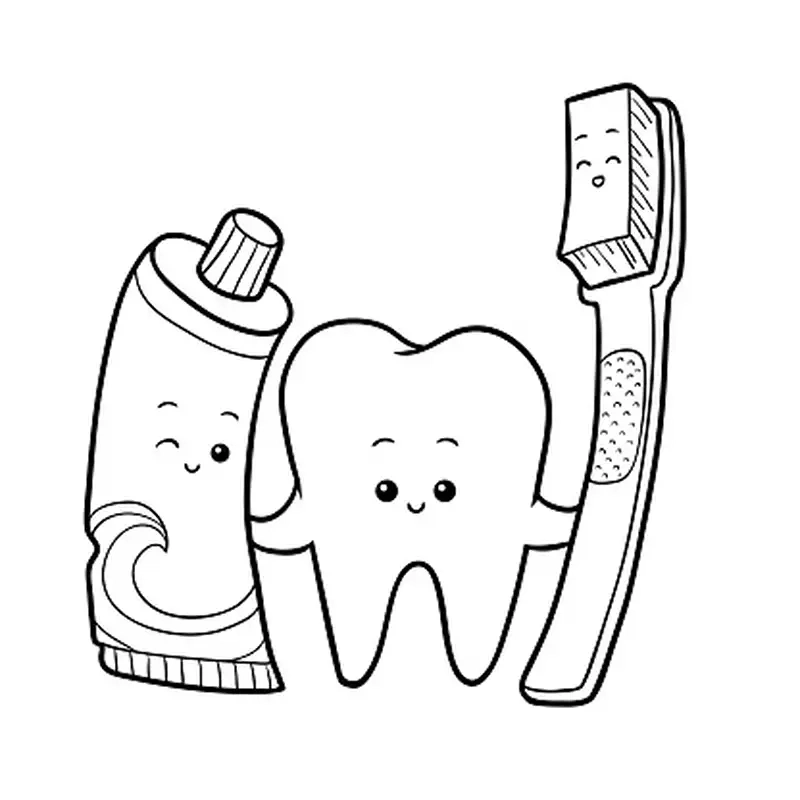 Tạo niềm vui cùng bàn chải đánh răng cho be chữ u dễ thương