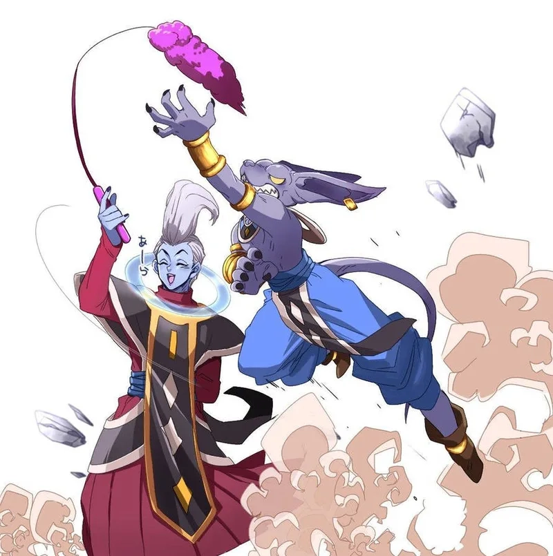 Trận hợp lực bất khả chiến bại beerus and whis