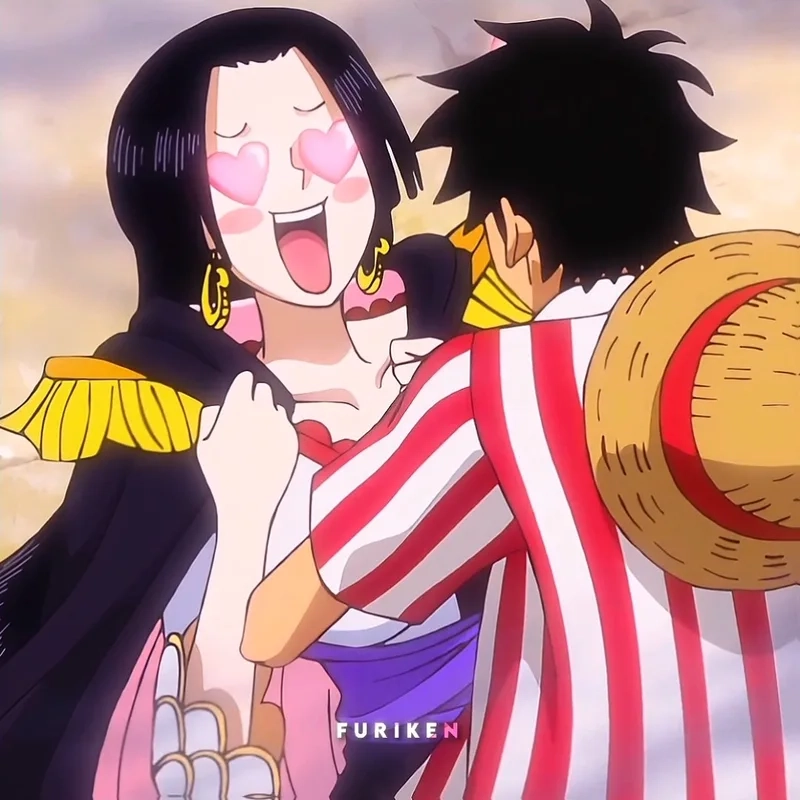 Câu chuyện tình thú vị giữa boa hancock and luffy khiến fan say mê
