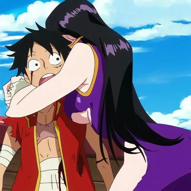 Bộ sưu tập ảnh đẹp của hình boa hancock và luffy