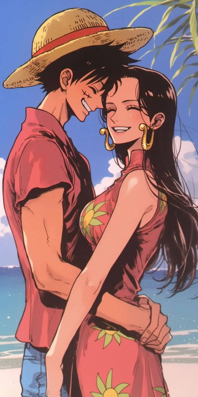 Tình yêu đẹp trong boa hancock và luffy khiến ai cũng cảm động