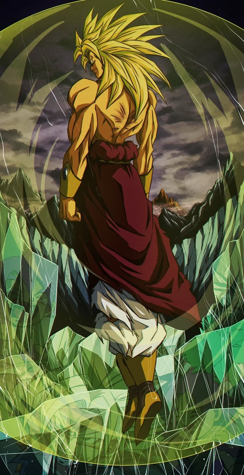 Chiều cao ấn tượng của chiến binh broly height