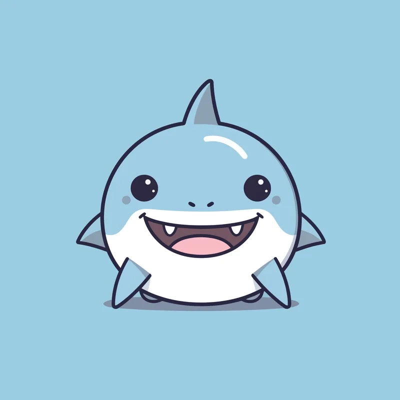 Ngắm nhìn chibi cá mập đáng yêu khiến ai cũng mê
