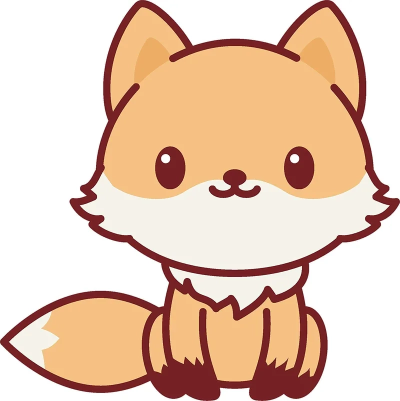 Tuyển chọn ảnh cáo chibi đẹp nhất dành cho fan yêu thích sự dễ thương