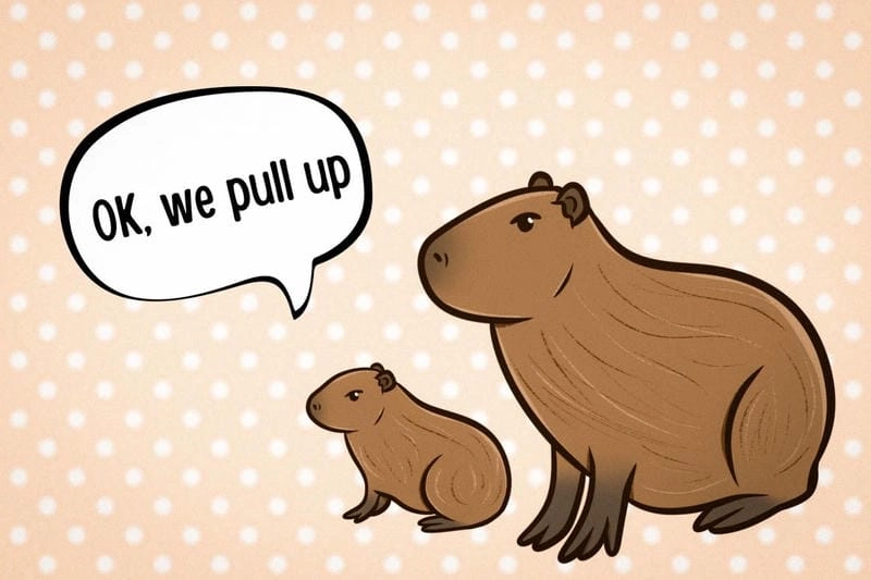 Sưu tầm những bức capybara meme ảnh chế