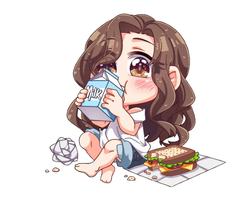 Học cách vẽ chibi đồ ăn siêu dễ cho người mới bắt đầu