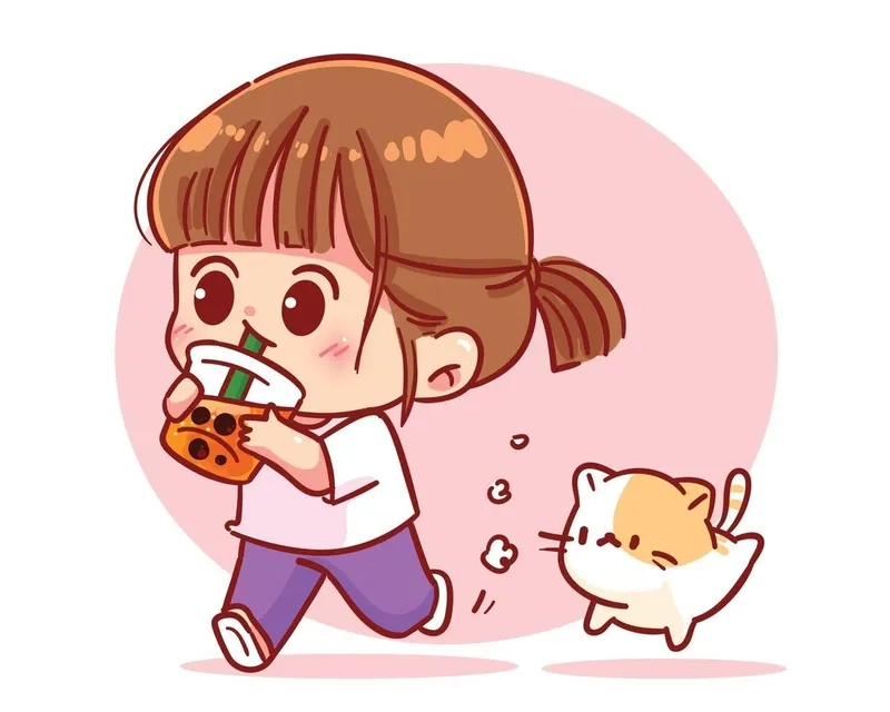 Dễ thương hết cỡ với khoảnh khắc ăn cơm chibi cùng bạn bè