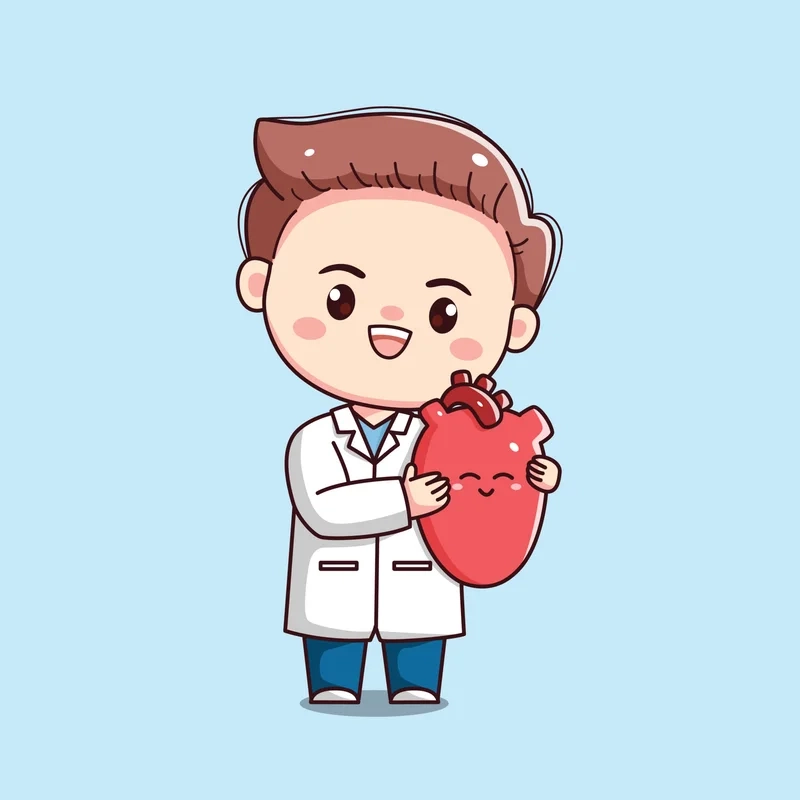 Bộ sưu tập bác sĩ chibi mang nét vẽ trong sáng và tinh tế