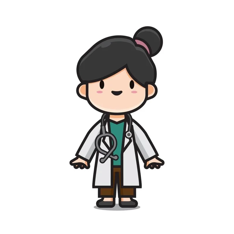Gây ấn tượng với bộ chibi anime nữ bác sĩ phong cách Nhật Bản